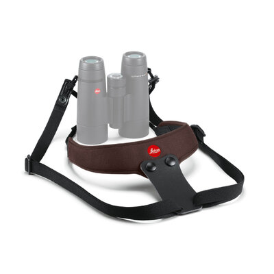 Neoprénový binokulárny popruh na krk leica sport - čokoládovo hnedý - popruh_na_dalekohlady_leica_sport_cokoladovo_hnedy