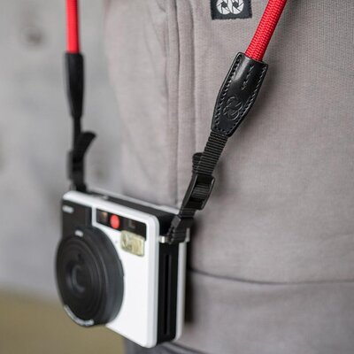 Popruh na fotoaparáty leica rope strap so červený 100 cm - Popruh_na_fotoaparaty_Leica_Rope_Strap_SO_cerveny_100_cm (5)