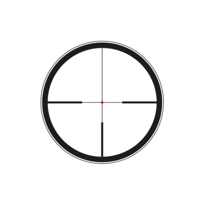 Puškohľad leica fortis 6 1-6x24i l-4a so šínou - LEICA-MAGNUS-RETICLES-RETICLE-4A