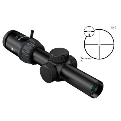 Puškohľad meopta optika6 1-6x24 rd sfp - 4c - puskohlad_meopta_optika6_1-6x24_rd_sfp_4C