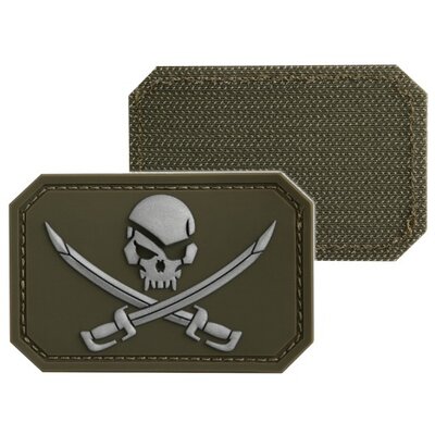 Nášivka miltec 3d patch skull wswords - Nášivka_3D_Patch_velcro_SKULL_WSWORDS