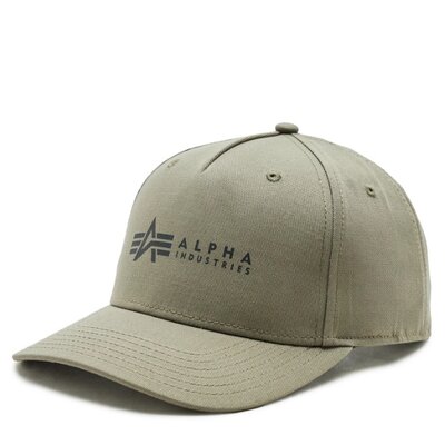 Šiltovka alpha cap zelená - šiltovka_alpha_industries_zelena_01