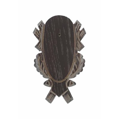 Vyrezávaná dubová podložka pod trofej oak 4 21x12 cm - tmavá - vyrezavana_dubova_podlozka_pod_trofej_oak_4_21x12_cm_tmava_