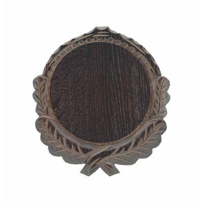 Vyrezávaná podložka pod trofej tmavá - diviak, 21 cm - vyrezavana_podlozka_pod_trofej_tmava_diviak_21cm_