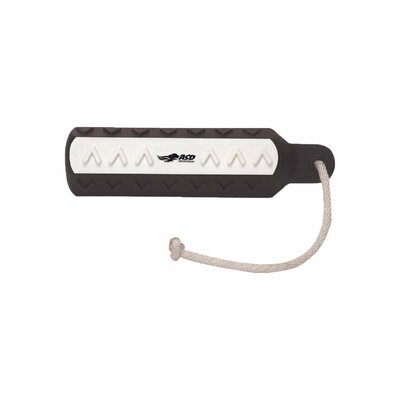Výcvikový gumový bumper flasher pre psy - čiernobiely - vycvikovy_gumovy_bumper_flasher_pre_psy_ciernobiely_
