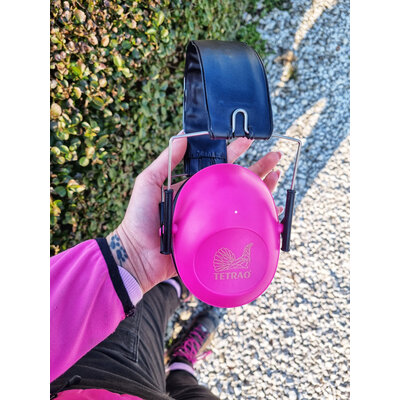 Strelecké ochranné slúchadlá tetrao - pink edition - strelecke_sluchadla_tetrao_ruzove