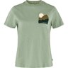 Dámske tričko fjällräven nature w – sage green - damske_tricko_fjallraven_nature_sage_green_