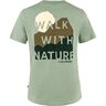 Dámske tričko fjällräven nature w – sage green - damske_tricko_fjallraven_nature_sage_green_2