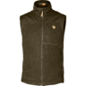 Pánska vesta fjällräven buck fleece – dark olive - Buck_Fleece_Vest_M_81727-633_A_MAIN_FJR