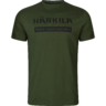 Dvoj-balenie tričiek härkila logo duffel green / phantom - 160105033_f01