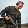 Pánska košeľa härkila jarne shooting l/s dark olive - Kosela_Jarne4