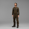 Tričko härkila mountain hunter l/s zeleno hnedé - 160104016_d01