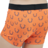 Pánske boxerky tetrao s poľovníckym motívom - oranžové s parohami - Pánske boxerky TETRAO s poľovníckym motívom - oranžové s parohami (1)