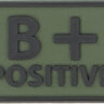 3d patch nášivka helikon-tex blood patch set b+ - nasivka_patch_3D_helikon-tex_B+