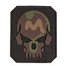 Nášivka miltec 3d patch skull tarn-čierna - Nášivka_3D_Patch_SKULL_miltec_tarn-čierna