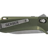 Taktický nôž gerber highbrow compact - flat sage, plain edge - GG_HighbrowCompact_Green_FE_S2