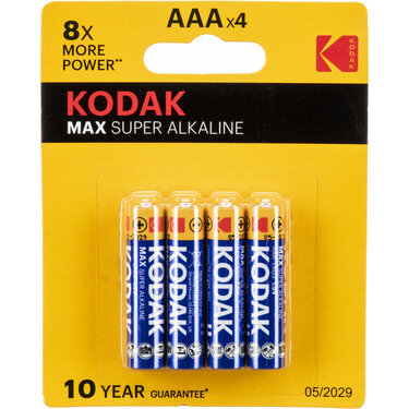 Baterie alcalină Kodak MAX AAA - 4 buc Baterie alcalină Kodak MAX AAA - 4 buc