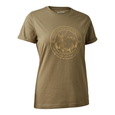 Tricou damă Deerhunter Lady Ella – Driftwood  Tricou damă Deerhunter Lady Ella – Driftwood