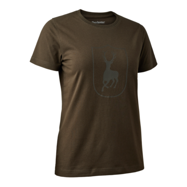 Tricou damă Deerhunter Lady Logo - Fallen Leaf Tricou damă Deerhunter Lady Logo - Fallen Leaf