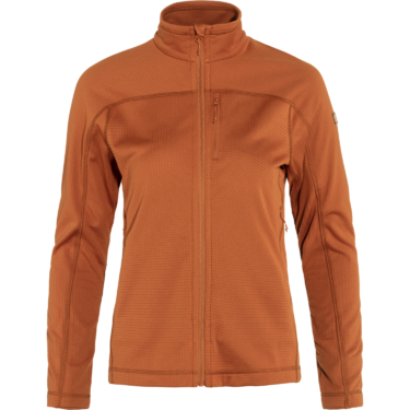 Hanorac damă Fjällräven Abisko Lite Fleece Terracotta Brown  Hanorac damă Fjällräven Abisko Lite Fleece Terracotta Brown