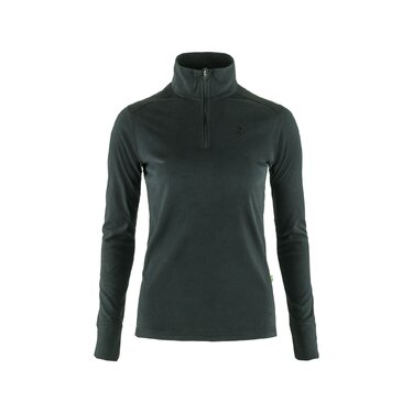 Hanorac damă Fjällräven Skare Half Zip Black Hanorac damă Fjällräven Skare Half Zip Black