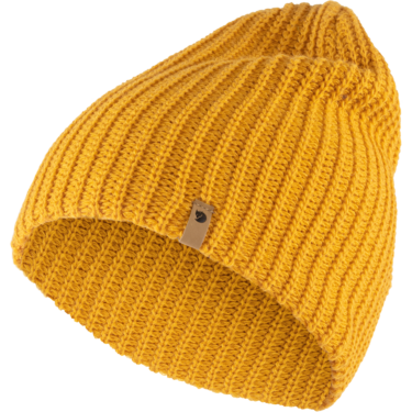Căciulă Fjällräven Övik Melange Beanie Mustard Yellow Căciulă Fjällräven Övik Melange Beanie Mustard Yellow