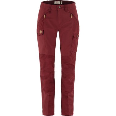Pantaloni damă Fjällräven Nikka Curved Bordeaux – Red Pantaloni damă Fjällräven Nikka Curved Bordeaux – Red