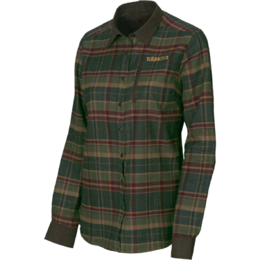 Cămașă de damă Härkila Pajala Rosin Green Check Cămașă de damă Härkila Pajala Rosin Green Check