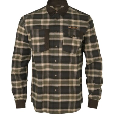 Cămașă bărbați Härkila Aivak L/S Olive Cămașă bărbați Härkila Aivak L/S Olive
