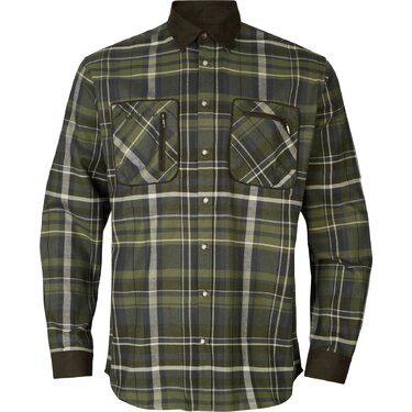 Cămașă bărbați Härkila Pajala Olive Check Cămașă bărbați Härkila Pajala Olive Check