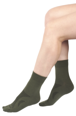 Șosete pentru purtarea zilnică TETRAO Light – verde