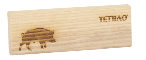 Odorizant auto TETRAO WILD BLUEBELL, lemn culoare deschisă - motiv mistreț  Odorizant auto TETRAO WILD BLUEBELL, lemn culoare deschisă - motiv mistreț