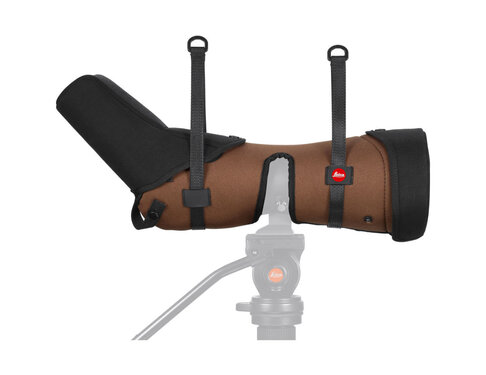 Husă din neopren pentru luneta terestră Leica Apo-Televid 82 W – maro Husă din neopren pentru luneta terestră Leica Apo-Televid 82 W – maro