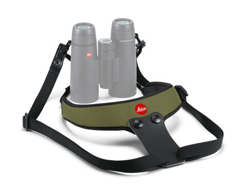 Curea de gât binocular din neopren Leica Sport - verde măsliniu Curea de gât binocular din neopren Leica Sport - verde măsliniu