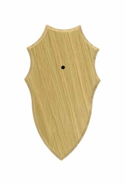 Panoplie stejar pentru trofeul Oak 6 20x12 cm – culoare pală Panoplie stejar pentru trofeul Oak 6 20x12 cm – culoare pală