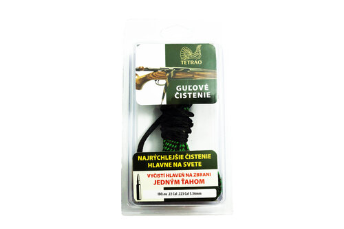 Cordon pentru curățat carabină TETRAO cal, .22, .223,  5.56mm Cordon pentru curățat carabină TETRAO cal, .22, .223,  5.56mm
