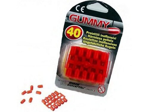 Gummy - gloanțe de cauciuc 40 buc Gummy - gloanțe de cauciuc 40 buc