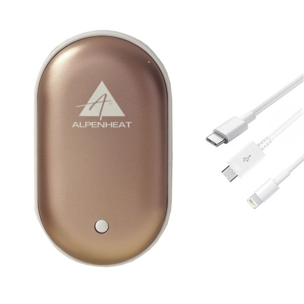 Power Bank și încălzitor de mâini Alpenheat BP13 – roz