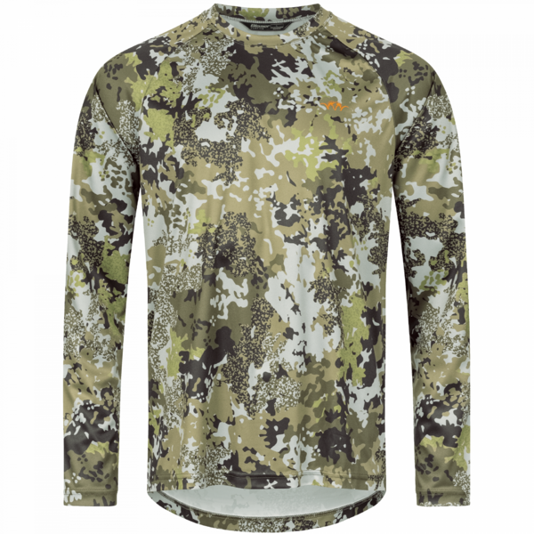 Tricou funcțional bărbați Blaser Long Sleeve Shirt HunTec Camouflage – mânecă lungă
