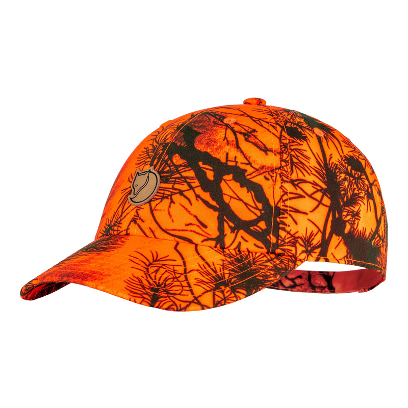 Șapca Fjällräven Lappland Camo Cap – Orange Camo