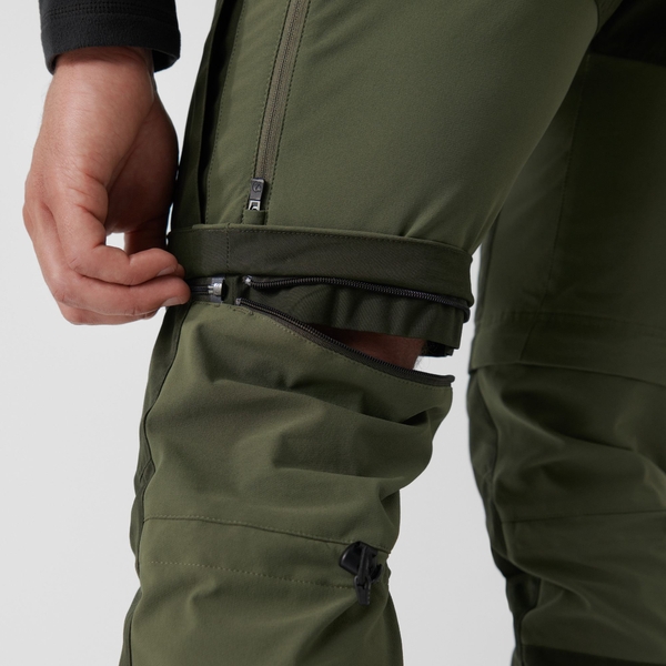Pantaloni bărbați Fjällräven Keb Gaiter – Deep Forest, Laurel Green 10