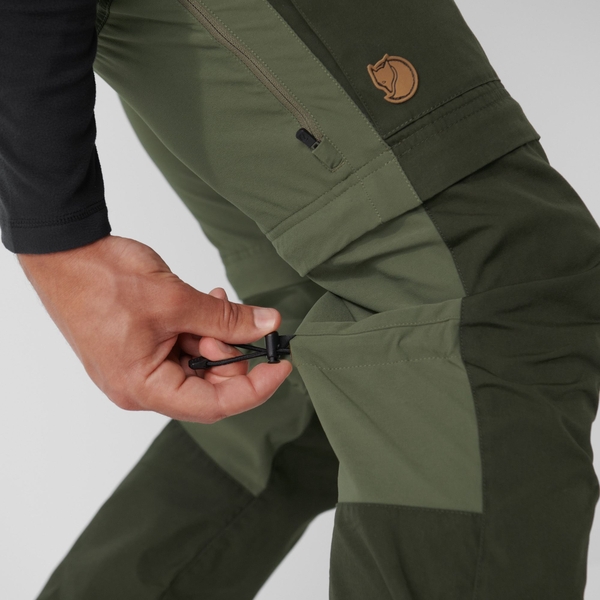 Pantaloni bărbați Fjällräven Keb Gaiter – Deep Forest, Laurel Green 11