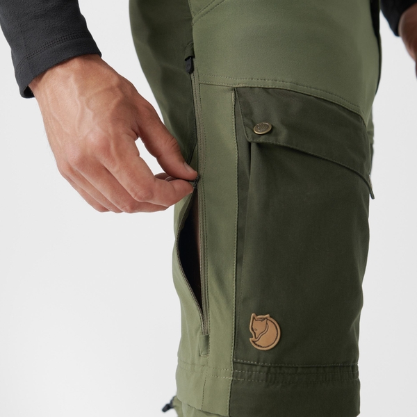 Pantaloni bărbați Fjällräven Keb Gaiter – Deep Forest, Laurel Green 6