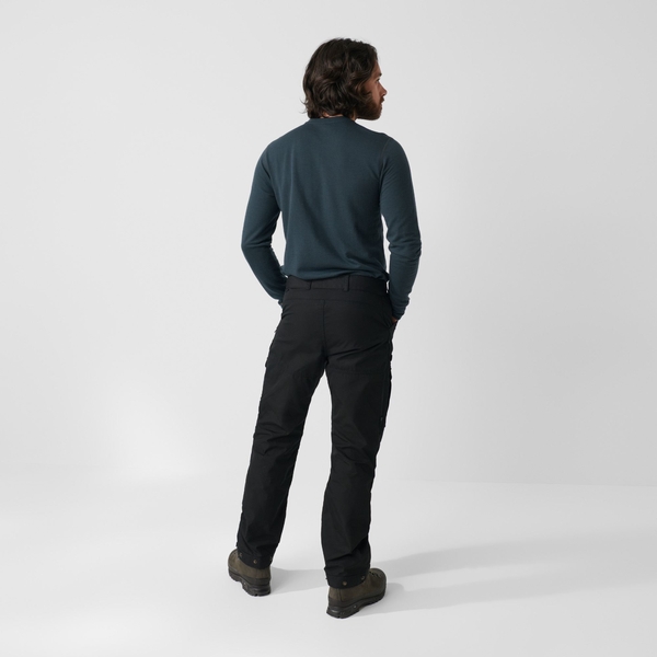 Pantaloni bărbați Fjällräven Vidda Pro Ventilated Reg - Dark Grey/Black 3