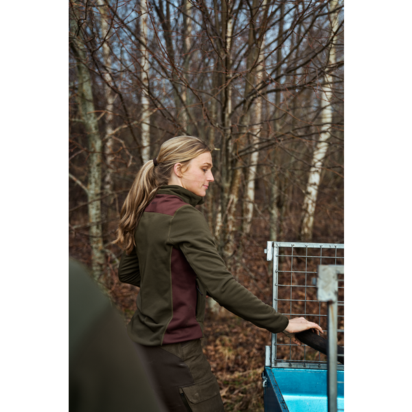 Hanorac fleece damă Härkila Oda Willow Green 7