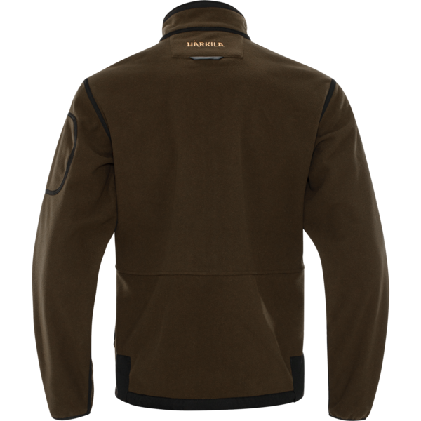 Jacheta fleece Härkila Kamko Hunting Green / Orange Blaze 4