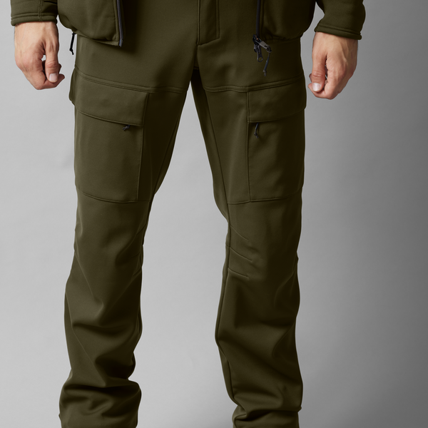 Pantaloni Härkila Deer Stalker Light Willow Green/Shadow Brown 3