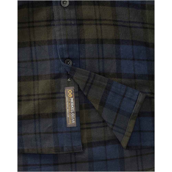Cămașă pentru bărbați Merkel Gear Everyday Olive Blue 3