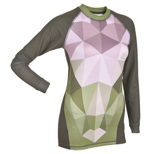 Tricou funcțional cu mânecă lungă de damă TETRAO Alkanna Lady