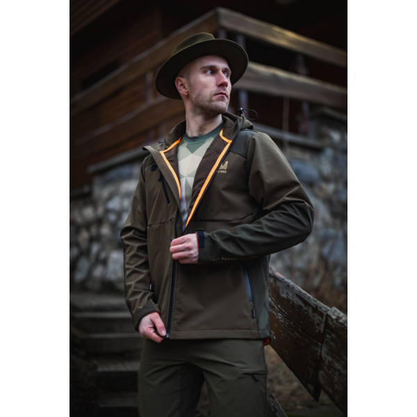 Pantaloni de vânătoare bărbați TETRAO Alpinia cu membrană 9